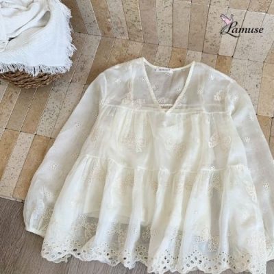 mẫu áo sơ mi nữ đẹp nàng thơ