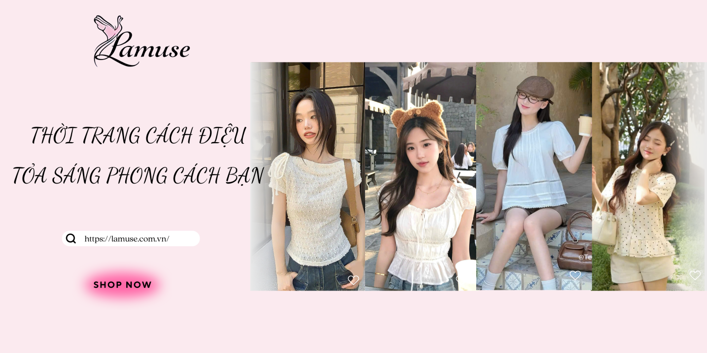 áo kiểu nữ cách điệu