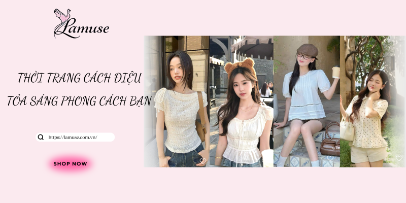 áo kiểu nữ cách điệu